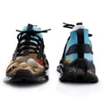 thumbnail image 3 of 2024 Seashell On The Beach Women Or Men Lace Up Flat Sneakers Female Mesh Walking Footwear, 3 of 8