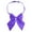 Purple, variant on Toptie Women Pre-Tied Bow Ties Solid Color Bowknot Neckwear-Pink