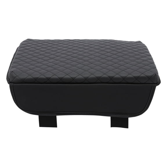 Armrest Cover Pad for 2020-2023 Chevy Silverado and GMC Sierra, Full Console with Bucket Seat, Black PVC, Easy Install