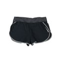 thumbnail image 2 of SOLFIRE Womens Compound Hex Peak Athletic Workout Shorts, Black, Large, 2 of 2