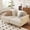 66.1inch, variant on NessCarsti Modular Sectional Sofa for Living Room, 66.1" Wide Mid-Century Modern Fabric Couch with Cozy Seating, Suitable for Living Room, Bedroom & Daily Relaxation - Beige