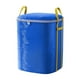 thumbnail image 2 of Bolsa de Almacenamiento Extra Grande de Poliéster Azul con Asas Reforzadas, Cremallera Doble, 80x73x60cm Organizador Resistente para Ropa, Juguetes, Decoraciones Navideñas, 2 of 8