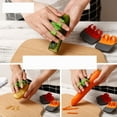 thumbnail image 5 of ORDDIART 2Pcs Double Fingers Grip Peeler Stainless Steel Pp For Fruit Vegetable Peeling Kitchen Gadgets, 5 of 8