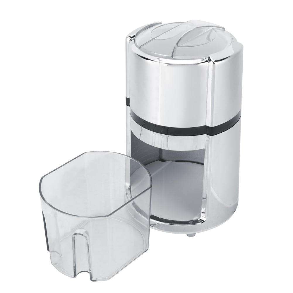 Greensen Portable Ice Crusher,Stainless Steel Round Shape Hand Crank
