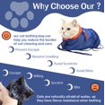 thumbnail image 6 of DEKEones Breathable Mesh Anti Scratch Adjustable Cat Grooming Bag for Nail Trimming & Bathing, 6 of 7