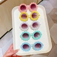 thumbnail image 5 of Kids Daisy Sunglasses Flower Round Sunglasses for Toddler Funny Sunglasses Party Child Beach Party Eyewear, 5 of 6