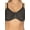Black, variant on Dot Mesh Insert Minimizer Bra BR200
