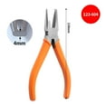 thumbnail image 2 of On Sale Woodworking Tools 6 Inches Wire Cutters Heavy Duty Snips Flush Cut Side Cutters Pliers Metal Cutting Tool for Crafting Floral Artificial Flowers Chicken Wire Electrical 1 Pack, 2 of 9