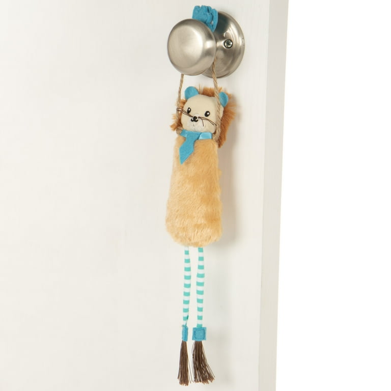 SmartyKat Loopy Lion Door Hanging Breakaway Kicker Catnip Cat Toy