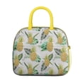 thumbnail image 2 of Lunch Bag Lunch Box for Women Reusable Insulated Lunch Bags,Water-Resistant Pineapple Pattern Cooler Lunch Tote Bag, Large Capacity for Work Travel Picnic, 2 of 6