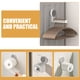 thumbnail image 4 of GOOHOCHY Portarrollos de papel higiénico de pared, dispensador de papel higiénico, toallero para baño, 4 of 8