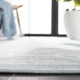 thumbnail image 4 of SAFAVIEH Martha Stewart Amera Indoor Floral Bordered Indoor/Outdoor Area Rug, Aqua/Cream, 5'5" x 7'7", 4 of 8