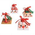 thumbnail image 4 of 10pcs Triangle Christmas Paper Box Santa Claus Cookies Candy Gift Packaging Box, 4 of 4