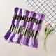thumbnail image 3 of 12 madejas de hilo de bordar morado de poliéster degradado para pulseras de la amistad, hilo de bordar matizado, hilo a granel, 3 of 9