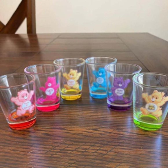 Swear Bears Shot Glasses Set - 6 Pcs Insulated Shot Glasses for Cocktail, Whiskey, Travel, Bar, Christmas Gift_Special Gift 1765