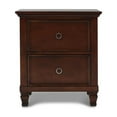 thumbnail image 5 of New Classic Furniture Tamarack 5-Piece Solid Wood 5/0 Q Bedroom Set in Cherry, 5 of 9