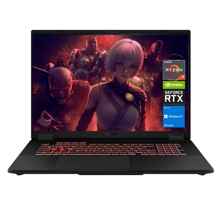 ASUS TUF A18 5070 Gaming Laptop, 18" WQXGA 240Hz Display, AMD Ryzen 7 260 (beats Intel i7-14700), NVIDIA RTX 5070, 64GB RAM, 2TB SSD, RGB Backlit KB, W11H, Grey