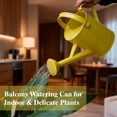 thumbnail image 6 of Watering Can Metal Watering Pot with Handle and Rosehead Modern Style, 11.4”W x 4.72”D x 8.66”H, 55 Oz.,Yellow, 6 of 7