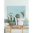 thumbnail image 3 of Marmont Hill Big Eyes in Blue Canvas Wall Art, 3 of 7