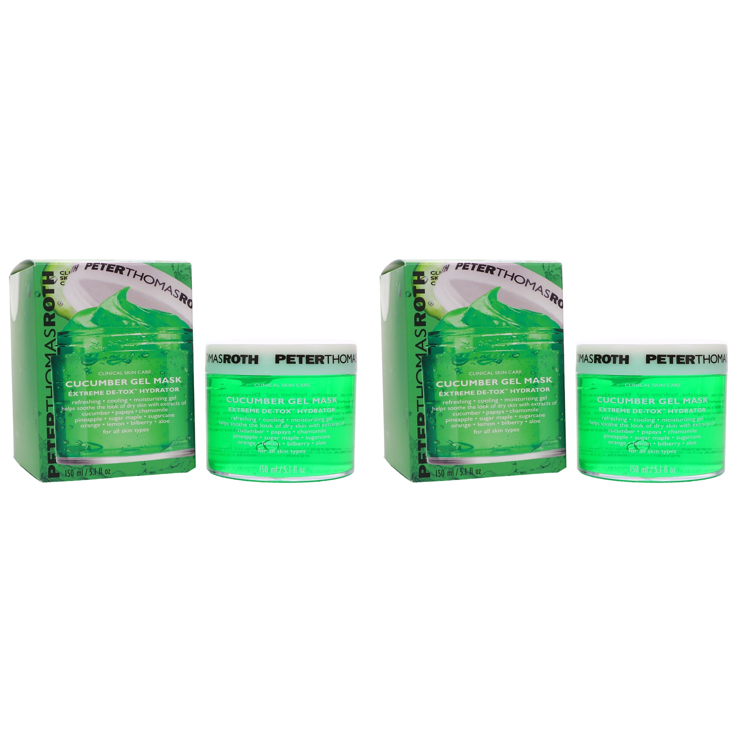 Peter Thomas Roth Cucumber Gel Masque 5 oz 2 Pack