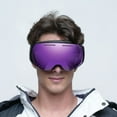 thumbnail image 2 of LOKI Magnetic Diamant™ Anti-Fog Vented Purple Ski Goggles - Bonus Lenses, 2 of 10