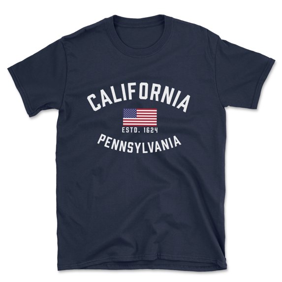 California Pennsylvania Patriot Men's Cotton T-Shirt