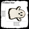thumbnail image 3 of Halloween Room Rug Cute Funny Shaped Room Mat Soft Non Washable Doormat Gothic Halloween Home Decor, 3 of 8