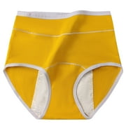 Wotryit Womens Underwear Women'S High Waist Pants Panties Menstruation Leakproof Cotton File Women'S Briefs Panties for Women XL