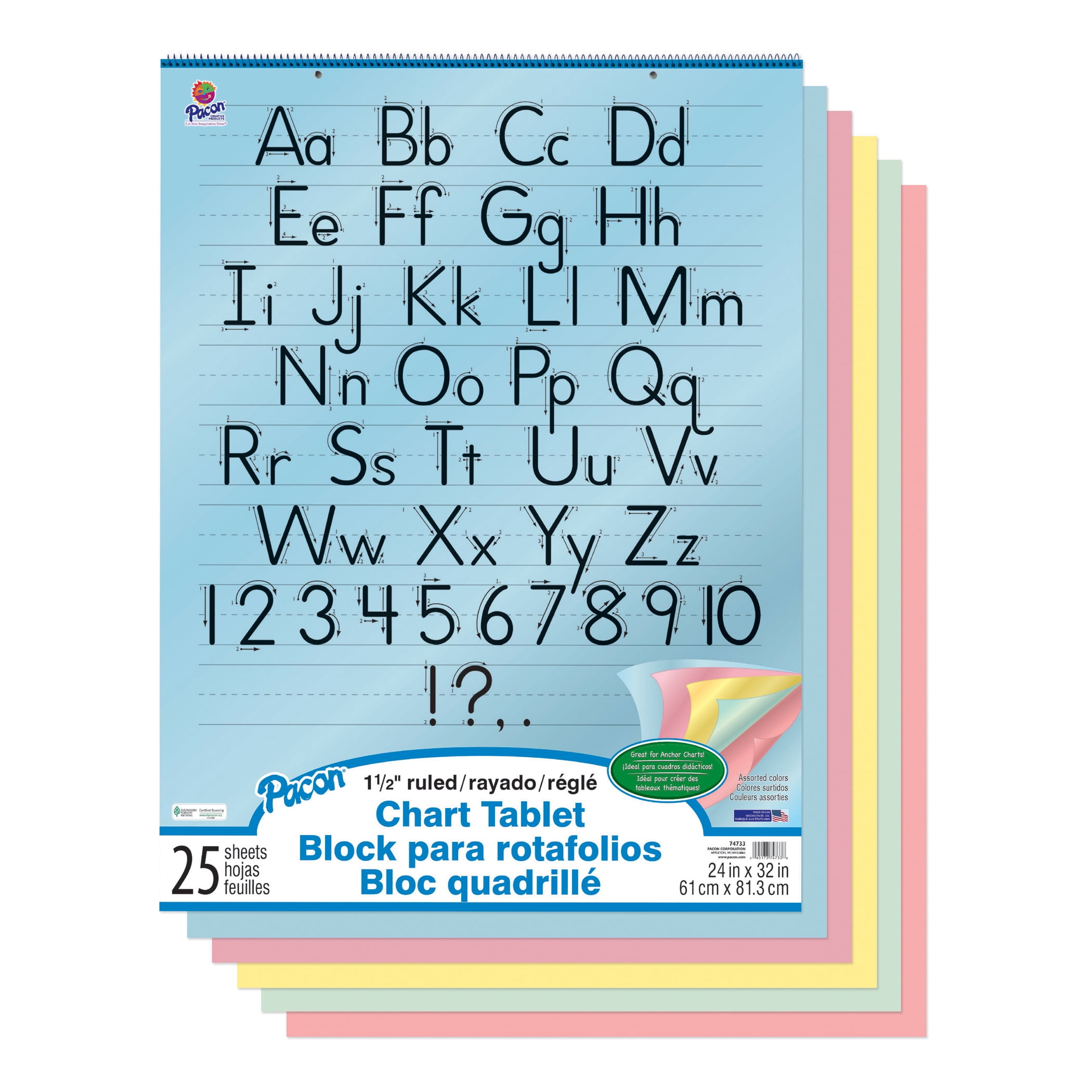 Walmart Anchor Chart Paper