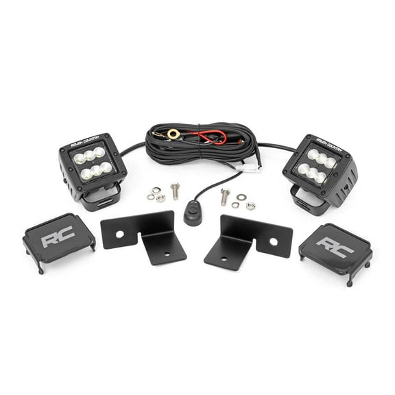 Rough Country 2" Under Bed LED Kit for Polaris General/General XP | Spot - 93031