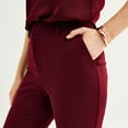thumbnail image 3 of Women's Nine West Magic Fit Skinny Pants Color: Maddie Plums Size: 12 T/L, 3 of 4