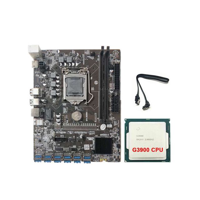 B250C COMPUTADORA DE VELOCIDAD RÁPIDA COMPUTADORES 8G MÁSMO DDR4 MEMORIA USB 3.0 MINERA DE MINERA PC Actualización de equipos mineros Accesorio Inevent EL022755-00B