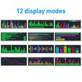 thumbnail image 3 of Pantalla de espectro de música LED RGB 8 modos de brillo para lámpara de atmósfera automotriz Likrtyny Para estrenar, 3 of 9