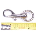 thumbnail image 2 of Chrome Leash Clip - 50 pack - Great for Paracord, 2 of 2