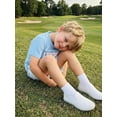 thumbnail image 4 of BemeyourBBs Toddler Baby Boy Golf Outfit Summer Clothes Golf Embroidered Short Sleeve Crew Neck T Shirt Print Pockets Shorts Set, 4 of 9