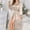 *Khaki, variant on ClodeEU Women's Satin Silky Robe,Lightweight Soft Sleepwear With Belt,Casual Cozy Sleepdress Black,Womens Plus M