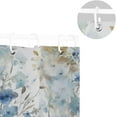 thumbnail image 5 of Coolnut Watercolor Flowers Shower Curtains Waterproof Fabric Shower Curtain Bathroom with Hooks Washable Bathroom Shower Curtains 60x72 Inch Home Decor, 5 of 6