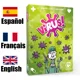 thumbnail image 4 of Virus 1 2 3 Juego de mesa El juego de cartas contagiosamente divertido Versión en español Inglés Francés Juego de fiesta para divertirse Juego familiar, 4 of 4