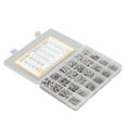 thumbnail image 4 of Assortiment de Rondelles à Vis, Douille en Acier Inoxydable Standard Résistante à la Corrosion Kit de Rondelles à Vis avec Boîtier en Plastique pour Instruments de Tri, 4 of 7