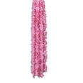 thumbnail image 2 of 10Pcs Artificial Hanging Silk Wisteria Hydrangea Total 33Ft Decorations for Office Hanging in White Pink Red Purple Dark Pink, 2 of 7