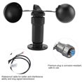 thumbnail image 4 of Wind Speed Detector Wind Sensor Wind Speed Anemometer Wind Speed Meter Anti-Corrosion Wind-Measuring Detector Industry for Factory Home Weather Station ANGGREK Otros, 4 of 8