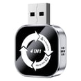 thumbnail image 2 of Creatine 4 In 1 Wireless CarPlay Android Auto Adapter USB C For Seamless Smartphone Integration And Enhanced In Entertainment, 2 of 5