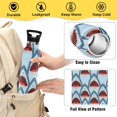 thumbnail image 4 of Shark with Open Mouth Pattern Sport Water Bottle for Kids Insulated with Straw for School Outdoor Daily Use, 4 of 6