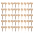 thumbnail image 3 of Bamboo Plant Labels, Consistent Recyclable Wooden Waterproof Easy To Write T Shape Wood Labels  For Gardens For Greenhouses, 3 of 8