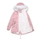 thumbnail image 2 of Abrigo largo cálido para mujer Sudadera con capucha Chaqueta de cuello Parkas de invierno delgadas Abrigos Fridja  po449, 2 of 8
