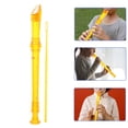 thumbnail image 1 of SKISUNO 1 Ensemble Clarinette en Résine de Forme Cylindrique pour Enfants Design 8 Trous Orange, 1 of 8