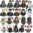 thumbnail image 1 of Figuras de acción de bloques de construcción de Star Wars de Hot Toys, soldados clon Mudtrooper, Mace Windu, Darth Vader, Yoda, minifiguras, juguetes para niños, 1 of 5