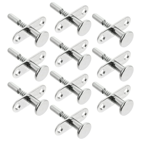 10 Pcs Spring Bolt Latch Lift Adjuster Rod Screw Furniture Fasteners