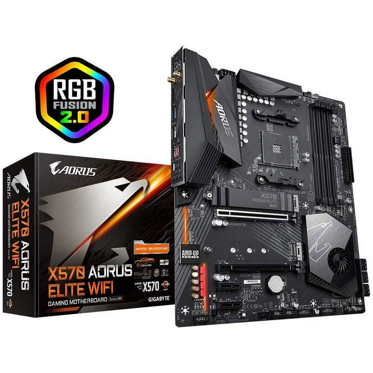 GIGABYTE AMD X570 AORUS WIFI Gaming PC Motherboard - Ryzen