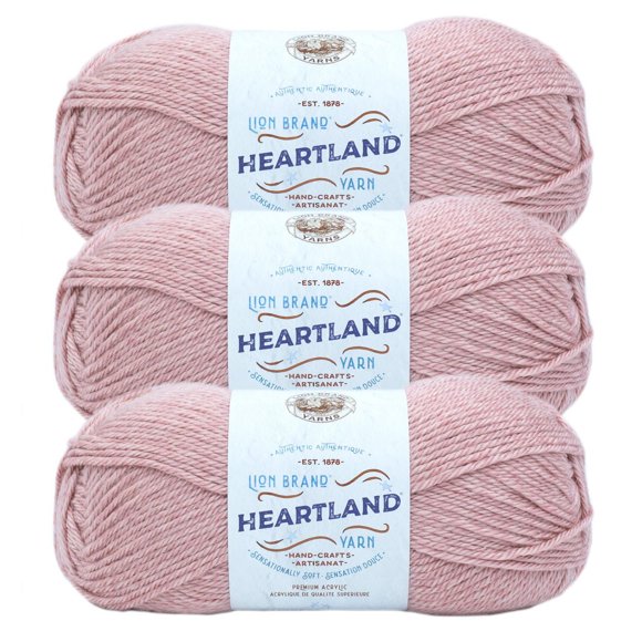 Lion Brand Yarn Heartland Yarn 3Pack